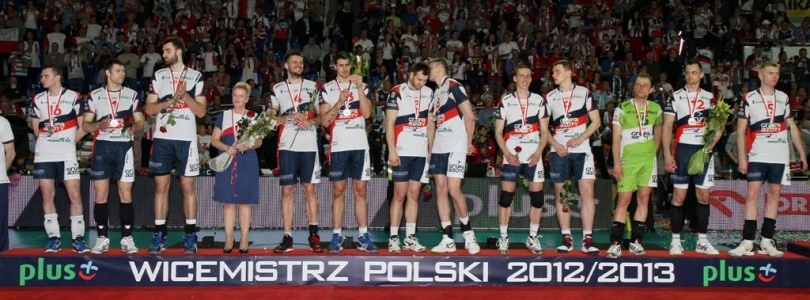 Srebrny medal siatkarzy ZAKSA Kędzierzyn-Koźle