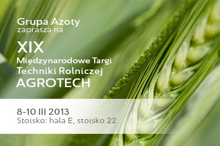 Zapraszamy na AGROTECH